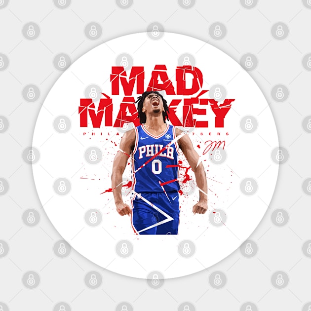 Tyrese Maxey Magnet by Juantamad